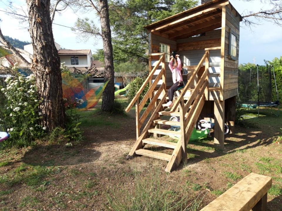 Rognes Chambre Basilic 2P, 2 Nuits Max, Dans Petit Chalet 6Km Du Festival De Piano De La Roque D'Antheron المظهر الخارجي الصورة